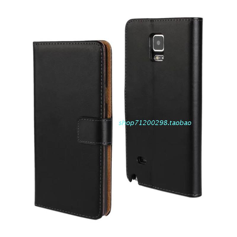 三星Galaxy Note4/N9100真皮手機套皮套左右開翻插卡保護外殼批發