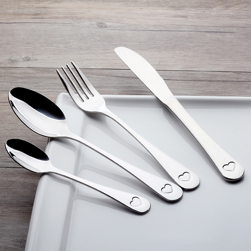 西餐刀叉勺餐具套裝西式不銹鋼加厚牛排西餐刀叉餐具三四件套全套